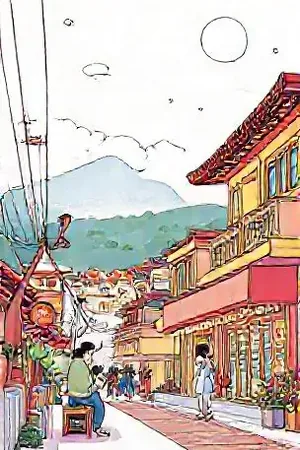 《半页航海图》封面，摊开的半张海图与黄铜罗盘